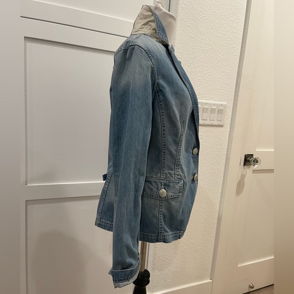 Gaastra Denim Blazer size L from Dutch company Classic Nautical Seaside look! - Picture 8 of 9